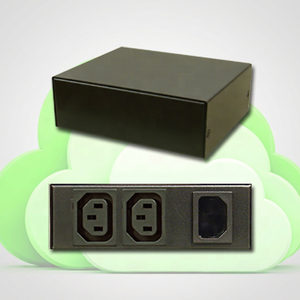 Neutral Network Power Switch 10A 230V 2 x C13 Outlet <b>Ethernet</b> Control NPS-1023J-02N1 - Product Image 1