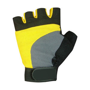 Gants demi-doigts unisexes de sport de plein air Technologie d'écran tactile Gants de conduite d'hiver coupe-vent en polyester imprimé - Product Image 2