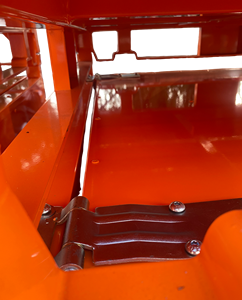 <b>Heavy</b> <b>Duty</b> Industrial Stainless Steel Zinc Plated Stackable Storage <b>Box</b> with Hinged Lid for Warehouse Material Handling - Product Image 2