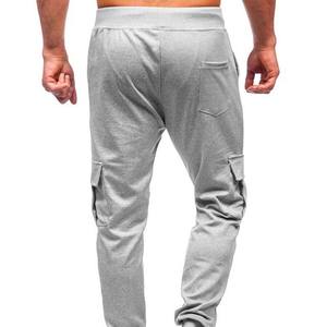 กางเกงผ้าฝ้ายระบายอากาศแนวสตรีทของผู้ชายกางเกงสำหรับฤดูใบไม้ร่วงแนวสตรีทน้ำหนักเบาออกแบบได้ตามต้องการ - Product Image 2