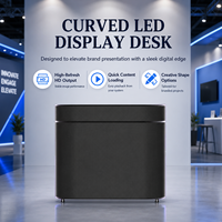 Cabina de DJ LED Portátil GOB P2.5 con Tamaño Personalizable, Pantalla Flexible Resistente al Agua IP54 para Discotecas, Festivales de Música y Fiestas