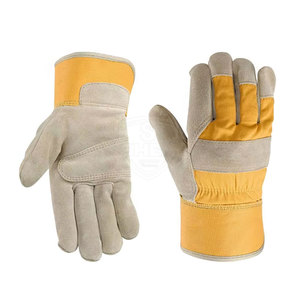 Guantes Canadienses de Último Diseño, Gran Venta, Precio Económico, Guantes Industriales Recubiertos de Cuero, Hechos en Pakistán - Product Image 6