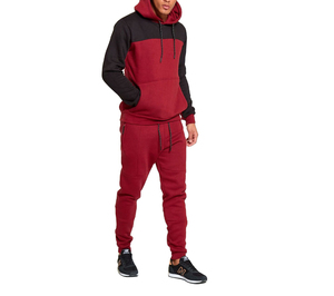 Ropa deportiva de calidad premium para hombre, chándal de algodón 100%, conjunto de dos piezas, nuevo estilo, cortavientos, ropa informal transpirable activa - Product Image 2