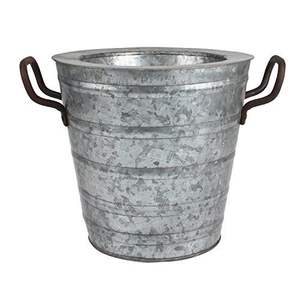 Seaux de jardinières en métal faits à la main de qualité supérieure pour la décoration de la maison et du jardin Jardinières en métal à vendre - Product Image 5