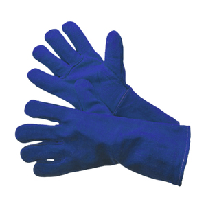 Guantes de cuero para soldar al por mayor, guantes de cuero de piel de cabra duraderos con palma de pistola para construcción y uso general con uso diario - Product Image 4
