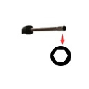 Industrial & DIY Grade Special Hex Type <b>Screwdriver</b> Tool with <b>Torx</b> Tip 5mm 8mm Metric Steel and Plastic Wrenches Ref 504728 - Product Image 1