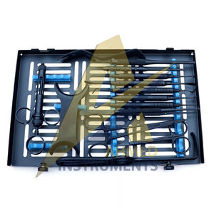 Highest Quality Dental Oral Surgery & Surgical Instruments Kit 15 Pcs <b>Black</b> Coated by SUAVE SURGICAL INSTRUMENTS - Product Image 1