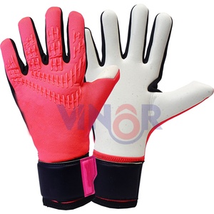 Gants de gardien de but de football en latex allemand de 4 mm, rembourrés, personnalisables, pour jeunes, gants de gardien de but de football, service OEM - Product Image 1
