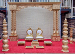 Triveni 웨딩 만다프 세트 웨딩 장식 사용 <span class=keywords><strong>Mandap</strong></span> 웨딩 장식 디자인 럭셔리