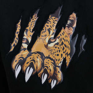 Veste d'hiver pour homme tendance, style streetwear, avec boutons pression, broderies chenille et patchs, col Byron, veste varsity - Product Image 6