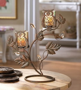 Farol de Aluminio con Diseño de Hojas Hecho a Mano de Primera Calidad, Decoración para el Hogar, Portavelas y Frascos para Velas de Metal - Product Image 1
