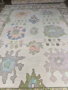 พรมปักลายอูชักคุณภาพสูง ดีไซน์สวยงามทันสมัย เหมาะสำหรับห้องนั่งเล่น โรงแรม ห้องละหมาด ทางเดิน ผลิตจากขนสัตว์และไหม สำหรับวัยรุ่น - Product Image 6