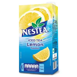 नेस्ले NESTEA नींबू आइस्ड चाय मिक्स कम चीनी-NESTEA पाउडर 1 में 3 के साथ पावर MIXS बर्फ चाय