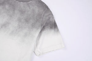 Camiseta Personalizada Lavada al por Mayor, Camiseta Vintage Lisa, Camiseta Gráfica para Hombre, Camiseta Extra Grande de Hip Hop, 100% Algodón, Camiseta Gruesa Lavada al Ácido - Product Image 4