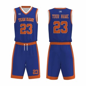 Ensemble de maillot de basket-ball personnalisé avec nom d'équipe et numéro, respirant et à séchage rapide - Product Image 6