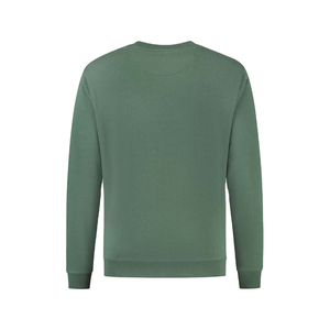 Nuevo diseño de lana de invierno cuello alto cuarto cremallera sudadera hombres Casual media cremallera Color sólido pulóver sudadera - Product Image 5