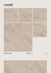 Posavasos de porcelana mate de diseño rústico de 600x600mm, colección de posavasos vitrificado GVT PGVT para pisos interiores y exteriores, fácil adhesivo - Product Image 4