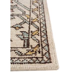 Erbe Ivory Hand Knotted Wool Rugs Floral for Home Living Hallway Entryway Puzzle Rectangle Design Teens-Jaipur 8x10 ft EU - Product Image 4