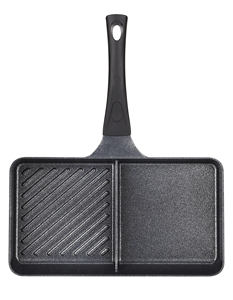 กระทะปิ้งขนมปังแบบคู่เครื่องครัวเคลือบผิวกันลื่นแข็งแรงผลิตจากประเทศเกาหลี - Product Image 1