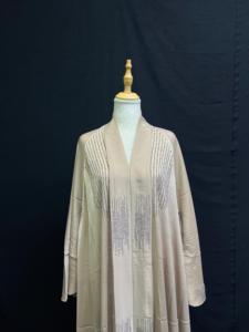 Abaya vintage de style Dubaï la plus vendue pour femmes, traditionnelle islamique, à manches longues, ourlet évasé, longueur MAXI, en polyester léger - Product Image 2