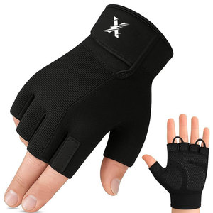 Guantes de Gimnasio de Neopreno de Medio Dedo con Ajuste Cómodo, Soporte para la Estabilidad de la Muñeca, Rendimiento en Ejercicios, Transpirables, Antideslizantes y Ligeros - Product Image 1