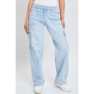 Nueva moda Pantalones Cargo rectos Mujer pierna ancha ropa de calle Ropa De Mujer Vintage Baggy Denim Jeans prendas de vestir exteriores pantalones De Mujer - Product Image 5