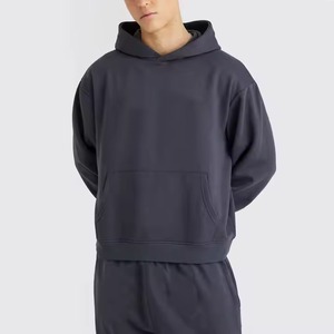 Ensemble de survêtement de sport pour homme, manches longues, collection hiver en coton, logo entièrement personnalisable, tendance - Product Image 5