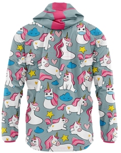 Veste coupe-vent d'hiver à manches longues personnalisée pour hommes en toile imperméable Veste de pluie sportive pour la randonnée - Product Image 4