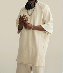 New Arrival Men's Vintage Acid Washed Cotton T-<b>Shirts</b> All Print Men's T-<b>shirts</b> - Product Image 4