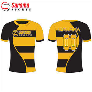 Uniformes de football jaune et noir, nouveau design, modèle de maillot de football sublimé pour enfant, vente en gros - Product Image 2