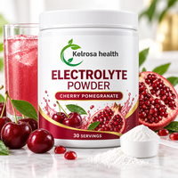 Poudre instantanée d'électrolytes végétaliens sans sucre en vrac – Complément de boisson électrolytique pour l'hydratation des hommes et des femmes