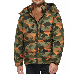 Veste d'hiver personnalisée pour hommes Manteau de pluie décontracté à col montant 100% coton de haute qualité pour garçons High Street Style - Product Image 5
