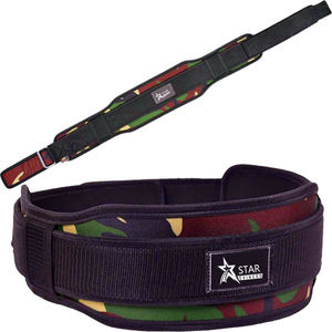 Soporte de cintura resistente de neopreno unisex, logotipo personalizable, cinturones de fitness para gimnasio, equipo de seguridad para levantamiento de pesas - Product Image 5