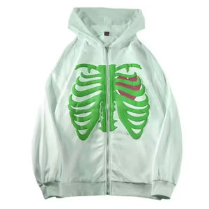 เสื้อฮู้ดลายพัฟของผู้ชายเสื้อฮู้ดพิมพ์ลายพัฟระบายอากาศได้ดี - Product Image 4