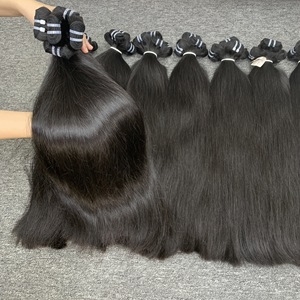 2024 Top Qualité Brut Vietnamse Cheveux Droite Bundle En Gros Cru Vierge Cuticule Aligné Cheveux Bundles Bruts Genius Trame - Product Image 3