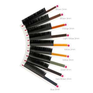 Top Quality <b>Eyelash</b> Volume Lash <b>Extension</b> Silk <b>Eyelashes</b> Silk Based Lash <b>Extensions</b> Mixed Length Tray Lash Supplies Silk - Product Image 2