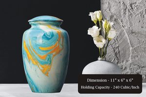 Handmade Cremation <b>Urn</b> <b>for</b> Human <b>Ashes</b> <b>for</b> Large Personalized Funeral Burial <b>for</b> <b>Ashes</b> Handcrafted <b>Urn</b> <b>for</b> <b>Dogs</b> <b>Ashes</b> - Product Image 4