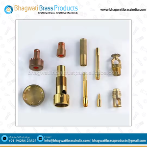 Petits composants tournés en laiton de qualité supérieure Usinage CNC de haute précision pour l'usinage de l'usine de technologie EDM de fil d'acier inoxydable - Product Image 2