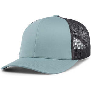 Casquette de camionneur d'extérieur mode durable casquette de baseball en mousse à 5 panneaux à dos en maille respirante imprimée sur mesure broderie 3D réglable - Product Image 6