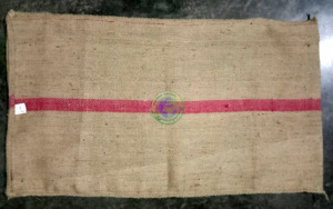 กระสอบป่านคุณภาพส่งออก ใหม่ ลายทางสีแดง ขนาด 122x67.5 ซม. ปากเย็บริม สำหรับบรรจุมะพร้าวและเม็ดมะม่วงหิมพานต์ เป็นมิตรกับสิ่งแวดล้อม ย่อยสลายได้ทางชีวภาพ MTI - Product Image 3