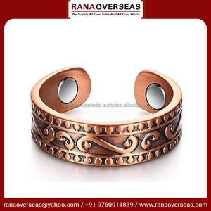 Handcrafted Durable Pure Copper Adjustable <b>Thumb</b> Fingers <b>Ring</b> Vintage Copper Healthy <b>Ring</b> <b>for</b> Women and <b>Men</b> - Product Image 3