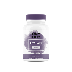 Resvératrol en marque privée, vente en gros, OEM, capsules de resvératrol en marque privée plus nicotinamide riboside nucléosides, anti-âge - Product Image 1