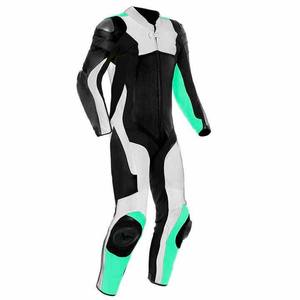 Traje de Motociclismo de Manga Larga con Estampado Digital Personalizado en Cuero Genuino OEM, Servicio de Marca Privada, MOQ Bajo, Duradero y de Secado Rápido - Product Image 1
