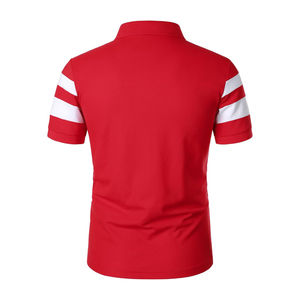 Summer Latest OEM Men's for Polo <b>Shirts</b> Custom Logo Casual Lapel Business Design Short Sleeved <b>T</b> <b>Shirt</b> Canvas Fabric New Print - Product Image 6