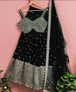 Diseñador Lahenga Choli Sharara blusa pesada exclusiva mujeres indias India Pakistán ropa tradicional Ropa Étnica ropa - Product Image 1