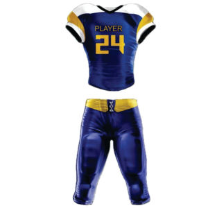 New <b>Design</b> Breathable Plus Size Youth Team Wear Sets Style Customizable <b>3D</b> Logo Printed Sublimation American Football Uniforms - Product Image 1