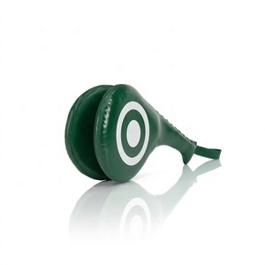 Cible de frappe en cuir de vachette durable avec logo personnalisé de haute qualité pour l'entraînement de boxe, Muay Thai et MMA - Product Image 2