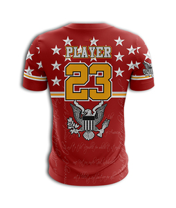 Maillots de baseball athlétiques sur mesure à coupe rayée avec logos de signature et garde UV maillots de baseball uniques personnalisés - Product Image 2