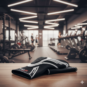 Manchons de genou RexFit Sports avec logo personnalisé pour l'haltérophilie, bandages de genou pour l'entraînement croisé, soutien pour les squats et la salle de sport - Product Image 4