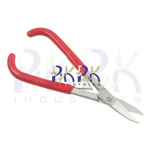 Cisaillement/cisaille avec lame droite à ressort et poignées en PVC longueur 7in fabrication de bijoux bricolage artisanat et coupe de tôle - Product Image 5